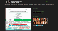 Desktop Screenshot of abogadosjovenes.net